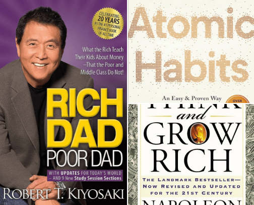 Best Books To Become The Best Version Of Yourself ! cover photo collage