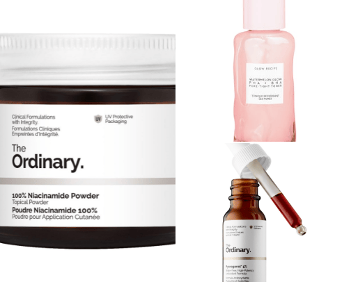 Skincare cover photo collage