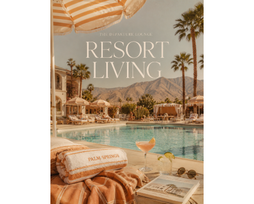 Resort Living cover photo collage