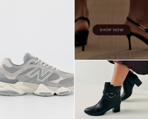 Shoes cover photo collage