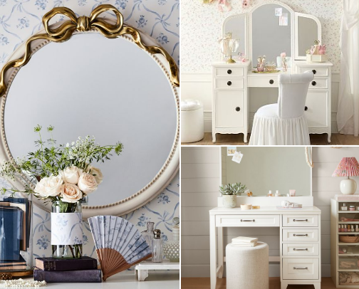 The absolute perfect Love shack fancy vibe girly bedroom makeover decor cover photo collage