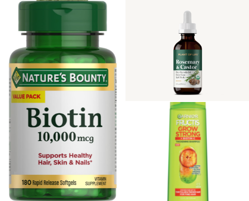 Products I’m Trying for My Postpartum Hair Loss cover photo collage