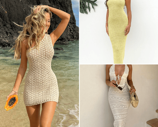 SUMMER vacay closet cover photo collage