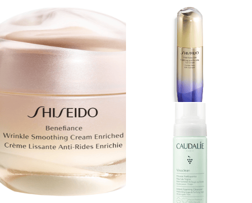 Skin care cover photo collage