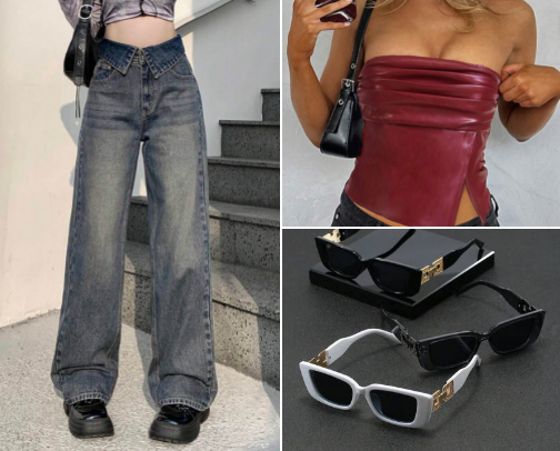 FIND YOUR FAVORITE HERE (SHEIN EDITION) cover photo collage