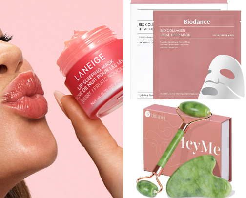 Clear, Glowing & Youthful Skin | Step-by-Step Morning and Night Skincare Routine cover photo collage