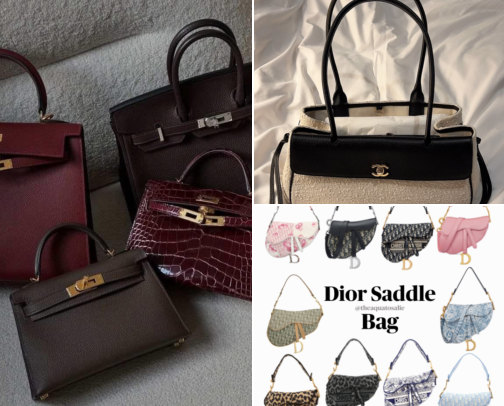 Bags cover photo collage