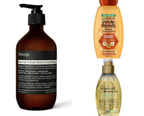 hair care for damaged hair 🎀 cover photo collage