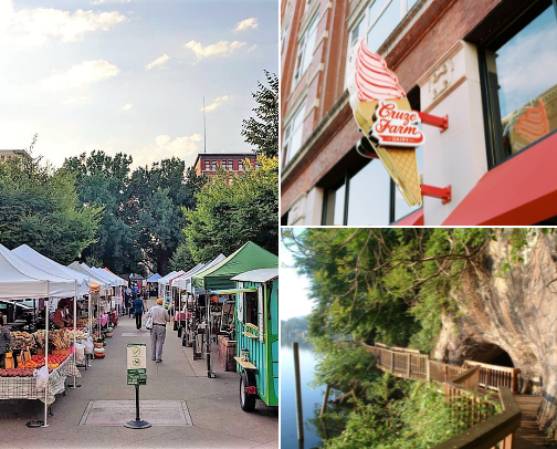 Must-visit places in Knoxville cover photo collage