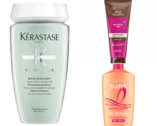 Hair routine cover photo collage