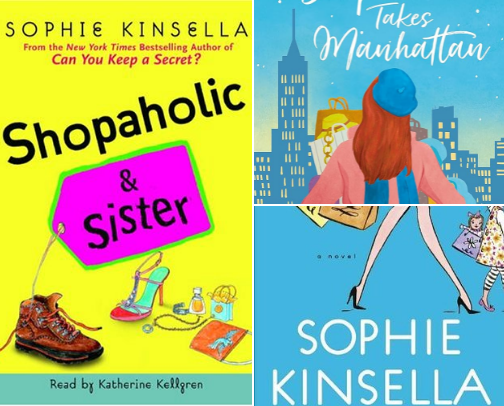 Sophie Kinsella Books cover photo collage
