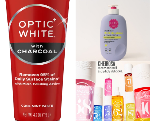 My Go To Hygiene Products cover photo collage