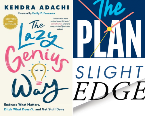 Glow & Grit Reads: The Book Stack That Gets It cover photo collage