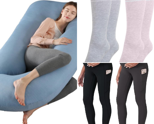 Pregnancy Essentials (the items I used everyday to stay comfortable!) cover photo collage