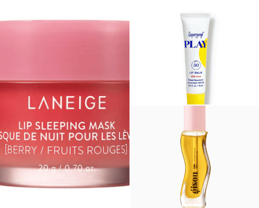 Lip Products cover photo collage