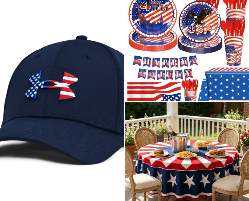 Holiday Ideas - 4th of July cover photo collage