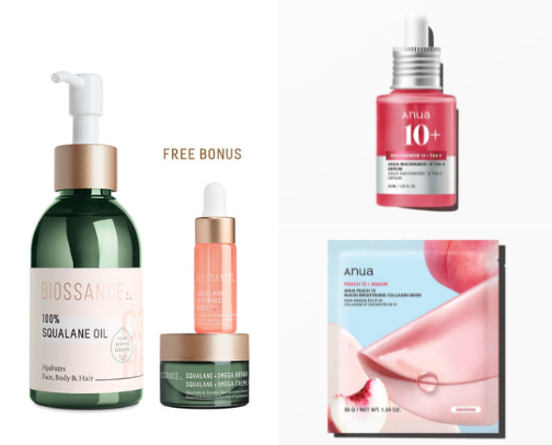 Skincare 🧼 cover photo collage