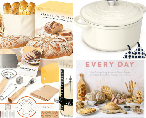 Sourdough baking! cover photo collage