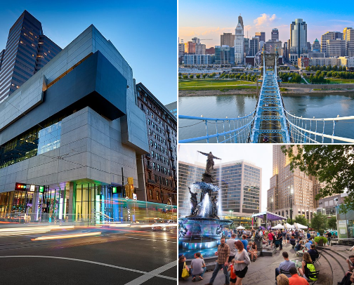 Your Cincinnati *Ultimate* Bucket List: 13 Must-Do Spots to Eat, Explore & Experience |  Local Favorites & Hidden Gems cover photo collage