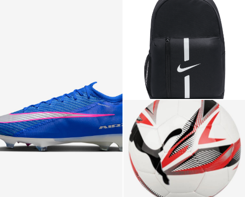 Soccer must haves cover photo collage