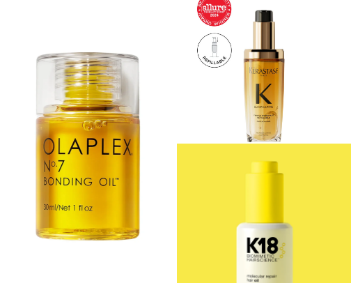 Hair oils 💆🏻‍♀️ cover photo collage