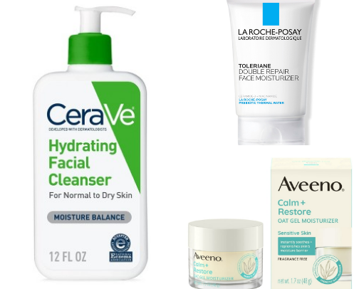 Glow All Over: Sensitive Skin-Friendly Beauty Must-Haves cover photo collage