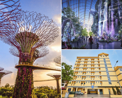 singapore 🇸🇬 cover photo collage