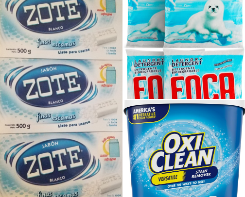 Homemade laundry detergent cover photo collage