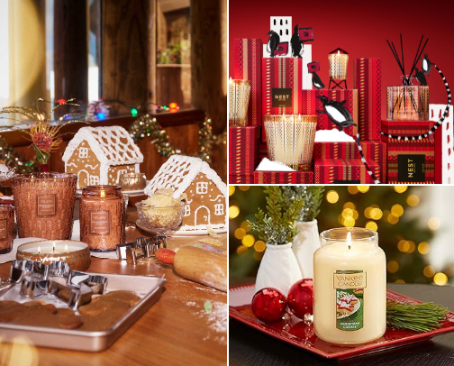 Holiday Scents cover photo collage