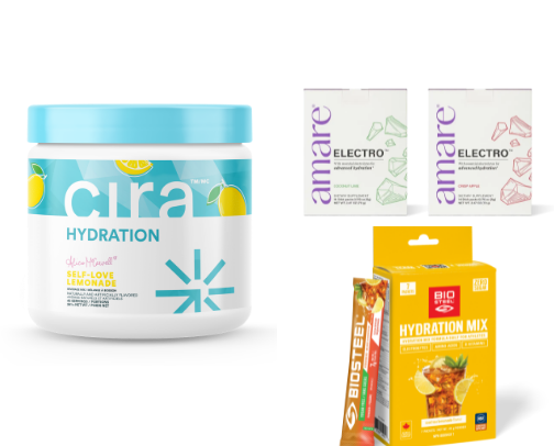 hydration faves cover photo collage