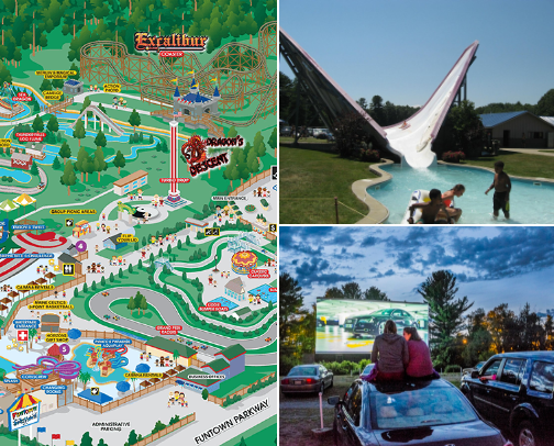 Best places to go in Maine! cover photo collage