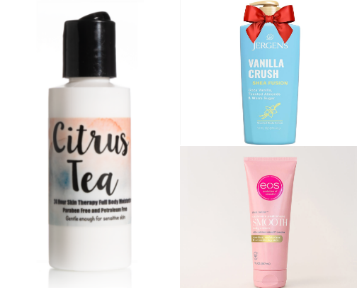stop settling for dry crusty skin and try one of these lotions! cover photo collage