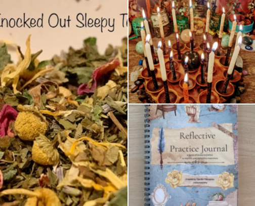 Self-Love Essentials 🌸 Rituals for Calm & Care cover photo collage
