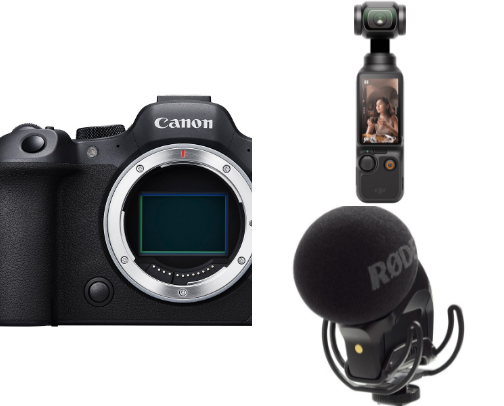 Content Creator's device list - USA cover photo collage