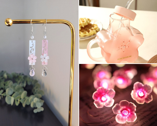 Cheery blossom ideas cover photo collage