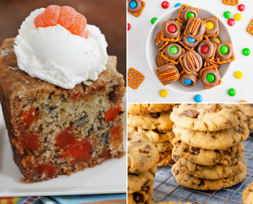 Timeless Holiday Baking & Sweet Treats cover photo collage