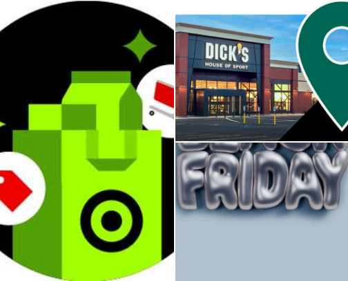 Shopping cover photo collage