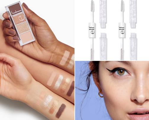 e.l.f. holy grail items cover photo collage