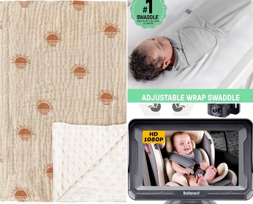 Things from my Baby Registry I ACTUALLY used cover photo collage