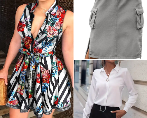 Summer wear cover photo collage