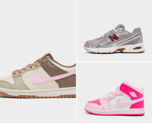 Trending Back to School Shoes: Finishline cover photo collage