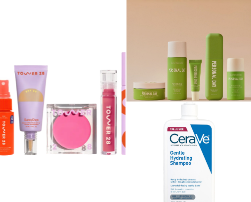 Things you will find in my low-tox bathroom! cover photo collage