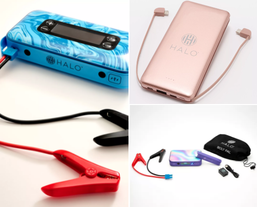 Halo- the best charging gadgets on the market! cover photo collage