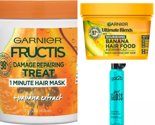 Best products for damaged and dry hair and hair with dandruff💖 cover photo collage