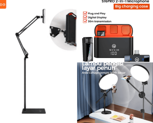 Rekomendasi produk untuk konten kreator cover photo collage