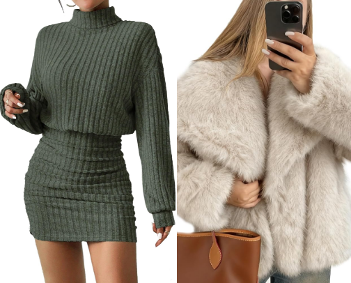 Winter outfits Amazon ❄️ cover photo collage