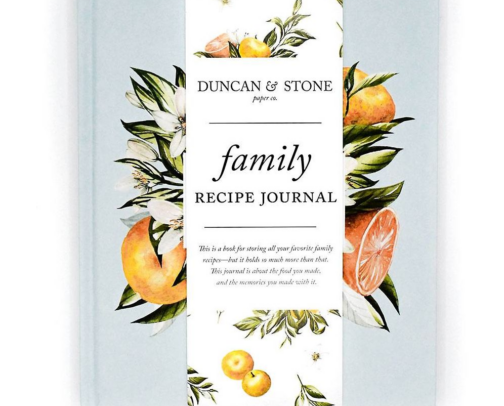 Beautiful Recipe Journals & Kitchen Stationery cover photo collage