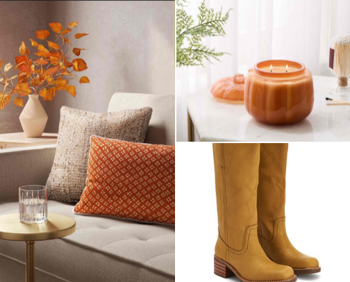 Elegant Fall Home & Fashion Finds cover photo collage