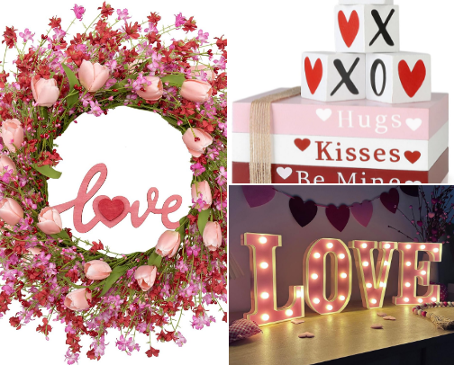 Valentine’s Day List cover photo collage