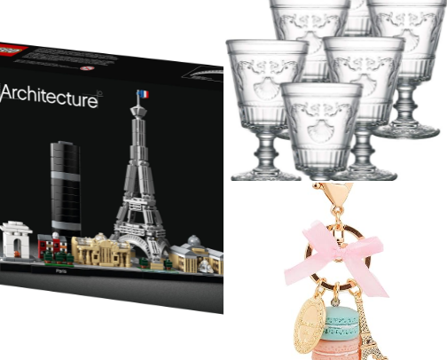 Gifts ideas for Paris lovers cover photo collage